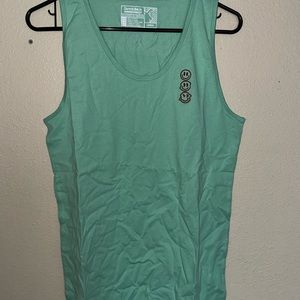 Mint Dutch Bros tank top